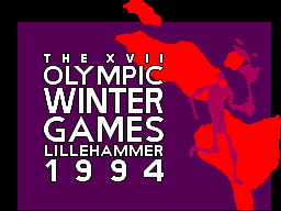 Winter Olympics screenshot 2 for Sega Master System